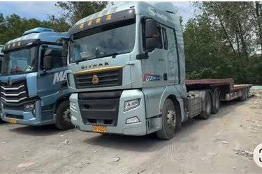 二手中国重汽 汕德卡SITRAK G7重卡 570马力 6X4 AMT自动挡牵引车(国六) 双驱 潍柴二手牵引车 黄牌图片