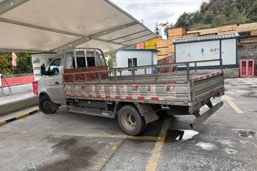二手长安跨越王X3 3.7T 3.6米单排纯电动栏板微卡  二手电动卡车电动载货车图片