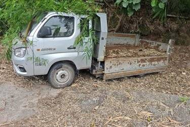 二手福田瑞沃 小金刚C版 95马力 4X2 3.3米自卸车(国六) 单桥 北汽福田二手自卸车 蓝牌