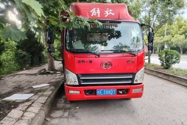 二手解放 虎VH 大王版 160马力 4X2 4.15米自卸车(国五) 单桥 潍柴二手自卸车 蓝牌图片