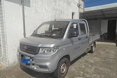 二手五菱 荣光新卡 加长版 基本型 1.5L 102马力 汽油 2.6米双排栏板微卡(国六) 单桥 上汽通用五菱二手载货车 蓝牌图片