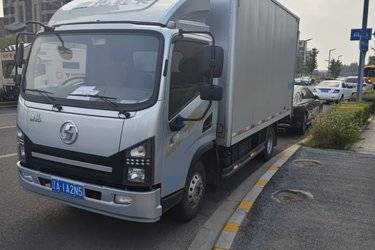 二手陕汽轻卡 金德龙Z1 豪华型 150马力 3.85米排半厢式轻卡(国六) 单桥 云内动力二手载货车 蓝牌图片