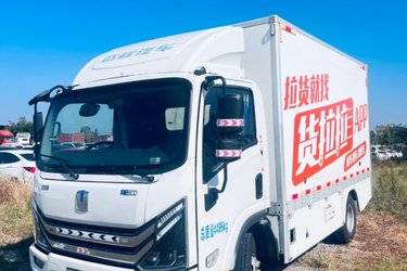 二手吉利远程 RE500 豪华版 4.5T 4.14米单排纯电动厢式轻卡  二手电动卡车电动载货车图片