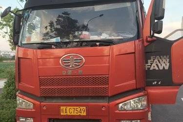 二手一汽解放 J6P重卡 质惠版 420马力 6X4牵引车(高顶457后桥)(国五) 双驱 锡柴二手牵引车 黄牌