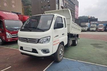 二手福田瑞沃 骁运W3 95马力 3.3米排半栏板小卡(国六) 单桥 全柴二手载货车 蓝牌图片