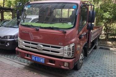 二手福田时代 小卡之星5 88马力 4.2米单排栏板轻卡(国五) 单桥 北汽福田二手载货车 蓝牌图片