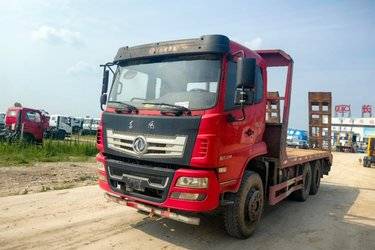 二手平板运输车 东风随专 东风底盘 270 6 8X4