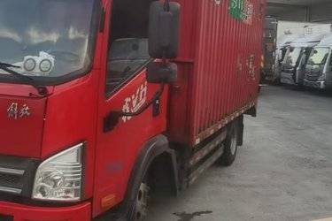 二手解放 虎VH 170马力 单排厢式轻卡(国六) 单桥 康明斯二手载货车 新能源图片