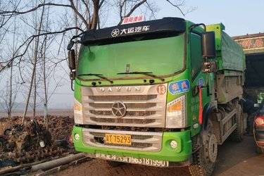 二手大运 N8V重卡 工程版 500马力 8X4 8.6米自卸车(国五) 前四后八 长城动力二手自卸车 黄牌图片