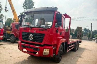 二手平板运输车 东风随专 东风底盘 270 10.2 8X4