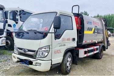 二手垃圾运输车 飞碟奥驰 奥驰V系 115 4.3 4X2