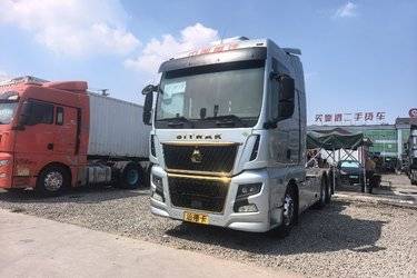 二手中国重汽 汕德卡SITRAK C9H重卡 560马力 6X4 LNG自动档牵引车(国六) 双驱 潍柴二手牵引车 黄牌