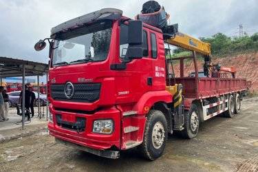 二手随车吊 陕汽重卡 德龙新M3000 350 8.3 8X4
