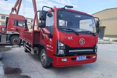 二手陕汽商用车 德龙G1 160马力 4.18米单排栏板轻卡(国六) 单桥 云内动力二手载货车 蓝牌图片