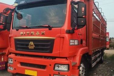 二手中国重汽 汕德卡SITRAK G5S重卡 290马力 4X2 6.75米AMT自动档仓栅式载货车(国六) 单桥 曼二手载货车 黄牌图片