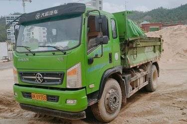 二手大运 奥普力 170马力 4X2 4米自卸车(8挡)(国五) 单桥 玉柴二手自卸车 黄牌图片