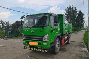 二手解放 虎VH 200马力 4X2 4米自卸车(国六) 单桥 玉柴二手自卸车 黄牌