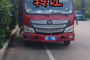 二手福田 欧马可S3系 高效快递快运版 156马力 4.17米单排仓栅式轻卡(国六) 单桥 云内动力二手载货车 蓝牌图片