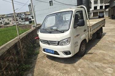二手福田 祥菱M1 舒适型 1.6L 122马力 汽油 3.05米单排栏板微卡(国六) 单桥 东安二手载货车 蓝牌图片