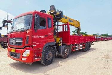 二手随车吊 东风商用车 东风天龙 350 8.4 8X4