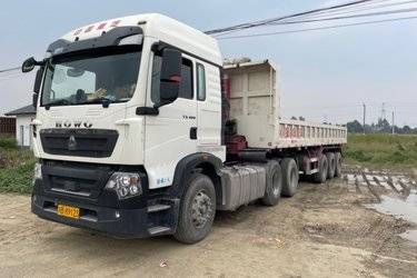 二手中国重汽 HOWO TX重卡 400马力 6X4 牵引车(国五) 双驱 潍柴二手牵引车 黄牌图片