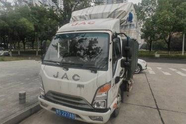 二手江淮 康铃J3 95马力 3.7米单排仓栅式轻卡(国五) 单桥 云内动力二手载货车 蓝牌图片