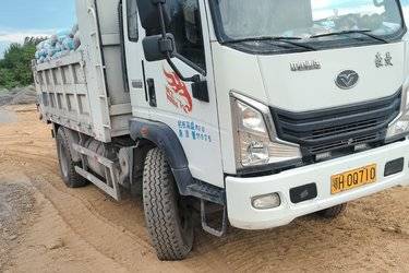 二手中国重汽 豪曼H3 140马力 4X2 4.15米自卸车(国五) 单桥 玉柴二手自卸车 蓝牌图片