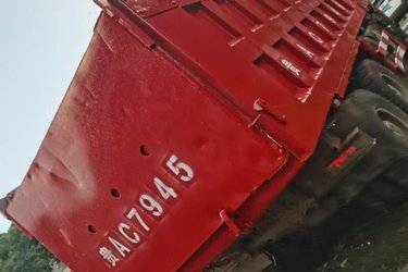 二手青岛解放 JK6 标准版 350马力 8X4 自卸车(国六) 前四后八 潍柴二手自卸车图片