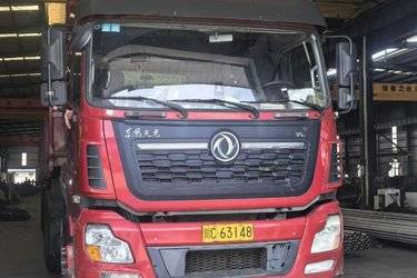 二手东风新疆 天龙重卡 420马力 6X4 LNG牵引车(国五) 双驱 东风二手牵引车 黄牌图片