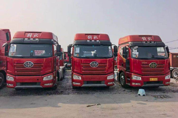 二手一汽解放 460马力 牵引车