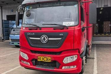 二手东风商用车 天锦KR 精英版 240马力 4X2 9.8米厢式载货车(高顶双卧)(国六) 单桥 东风二手载货车 黄牌图片