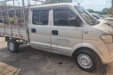 二手东风小康 D72 PLUS 2022款 犇富牛LV0 1.6L 122马力 汽油 3米双排栏板微卡(国六) 单桥 东风二手载货车 蓝牌图片