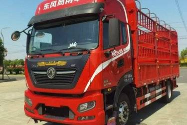 二手东风天锦KR PLUS 2025款 6.7L柴油 290马力 4X2 法士特8档 高顶 6.2米仓栅式载货车(国六) 单桥 东风康明斯二手载货车 黄牌