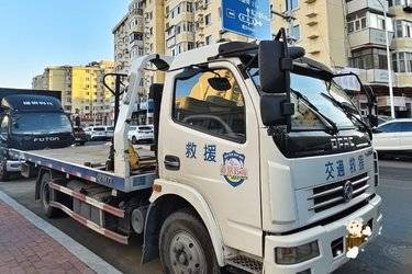 二手清障车 湖北同威(专威牌) 东风多利卡底盘 160 5.6 6X2R图片