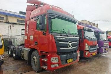 二手福田 欧曼GTL 6系重卡 510马力 6X4牵引车(采埃孚12挡)(国五) 双驱 福田康明斯二手牵引车 黄牌图片