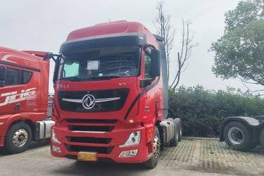 二手东风商用车 天龙旗舰KX 600马力 6X4牵引车(国六) 双驱 康明斯二手牵引车 黄牌图片