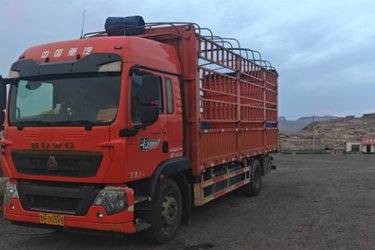 二手中国重汽 HOWO TX 270马力 4X2 6.75米仓栅式货车(国六) 单桥 中国重汽二手载货车 黄牌图片