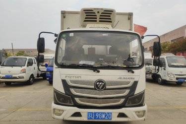二手福田欧马可X 梦想版 2.7L CNG 150马力 万里扬5档 4.17米单排厢式轻卡(国六) 单桥 云内动力二手载货车 蓝牌图片