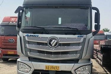 二手福田 欧曼EST 6系重卡 超级卡车 460马力 6X4牵引车(国五) 双驱 福田康明斯二手牵引车 黄牌图片