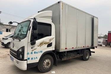 二手陕汽商用车 德龙G1 137马力 4.2米单排厢式轻卡(国六) 单桥 云内动力二手载货车 蓝牌图片