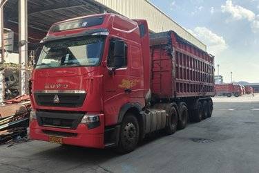 二手中国重汽 HOWO T7H重卡 540马力 6X4牵引车(重汽16挡手动)(国五) 双驱 曼二手牵引车 黄牌图片
