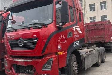 二手东风商用车 新天龙KL重卡 领惠版 465马力 6X4牵引车(国五) 双驱 雷诺二手牵引车 黄牌