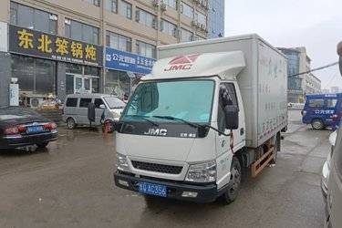 二手江铃全新顺达 标准款 2.5L柴油 136马力 万里扬5档 3.7米单排栏板轻卡(国六) 单桥 江铃二手载货车 蓝牌图片