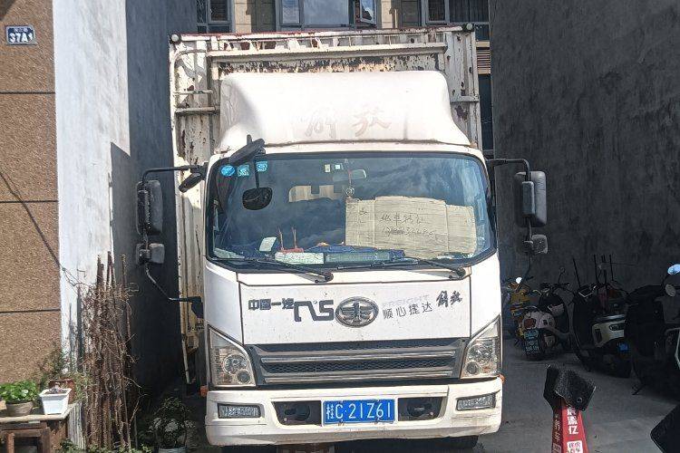 二手一汽解放轻卡 120马力 载货车