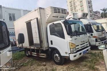 二手冷藏车 庆铃五十铃 五十铃KV100 120 4.08 4X2