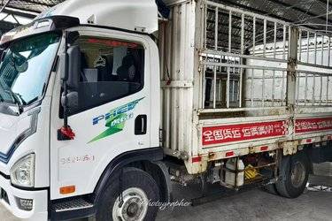 二手解放 虎VR 110马力 4X2 3米自卸车(国六) 单桥 锡柴二手自卸车 黄牌