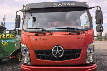 二手大运 奥普力 170马力 4X2 3.75米自卸车(9T后桥)(国五) 单桥 锡柴二手自卸车 黄牌图片