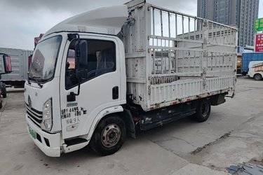 二手陕汽轻卡 德蓝Z1 基础型 4.18米单排纯电动仓栅式轻卡  二手电动卡车电动载货车