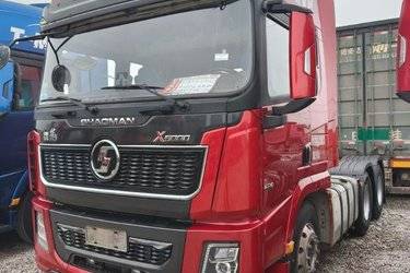 二手陕汽重卡 德龙X5000 480马力 6X4牵引车(国六) 双驱 潍柴二手牵引车 黄牌