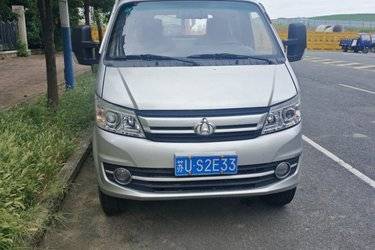二手长安跨越王X5 1.2L 88马力 2.55米双排栏板小卡(国五) 单桥 重庆长安二手载货车 蓝牌图片